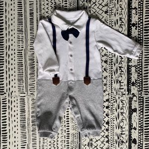 Baby Boy's Long Sleeve Jumpsuit